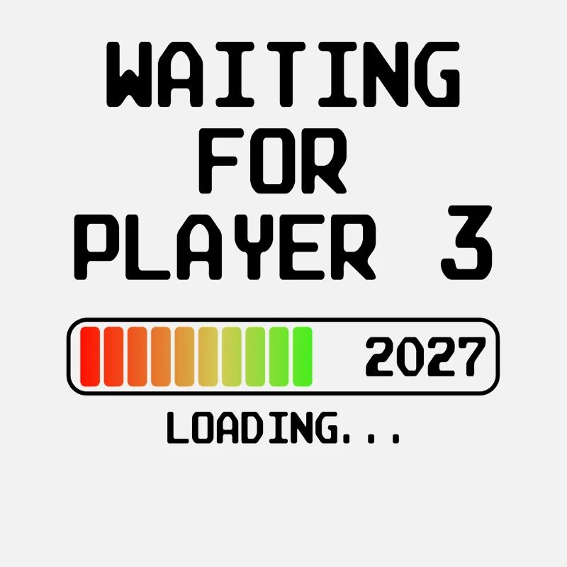 Werdender Papa 2027 Bald Mama Waiting For Player 3