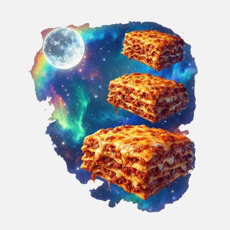 Lasagne spatiale dans la nébuleuse stellaire