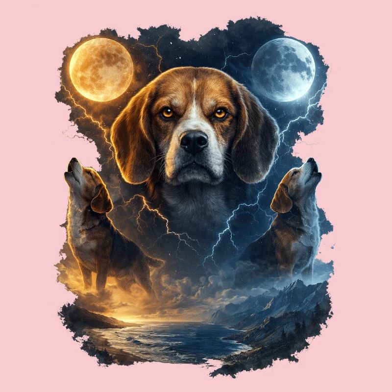 Moon Beagle Night Magic Beagle