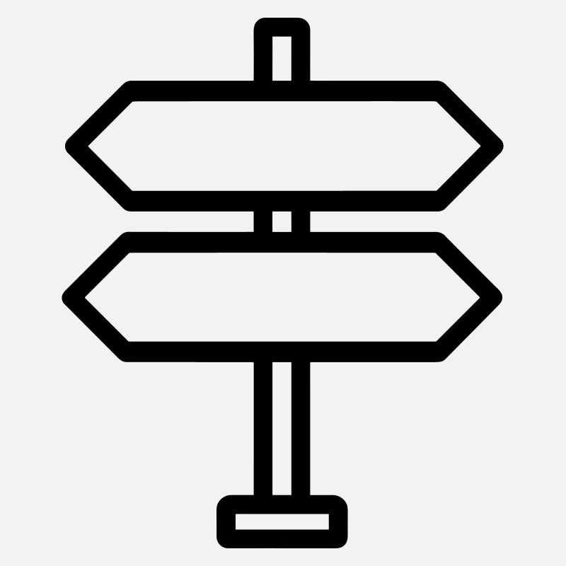 directional sign