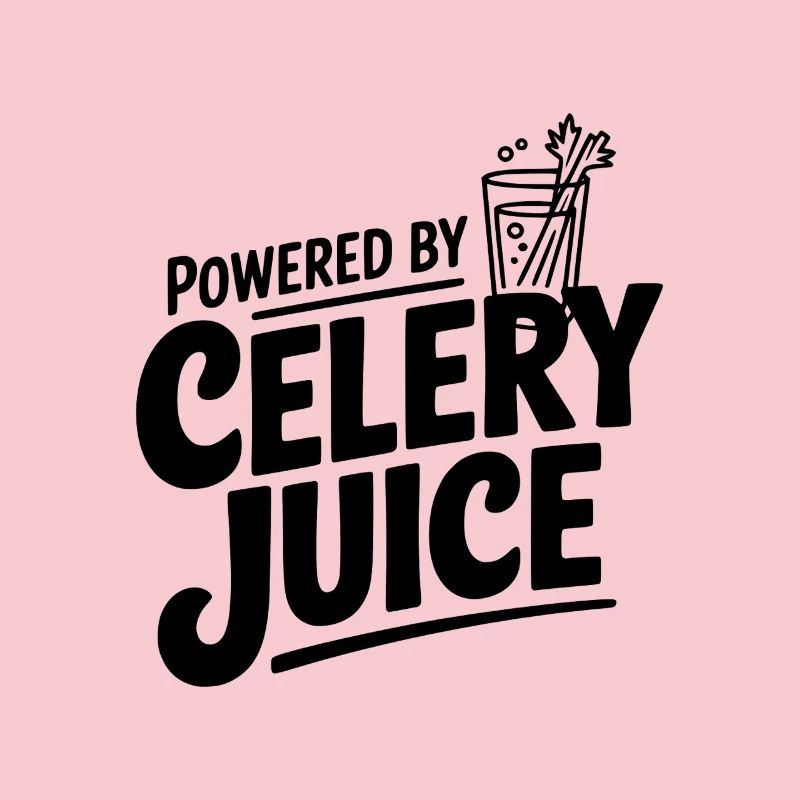 Alimenté par du jus de céleri