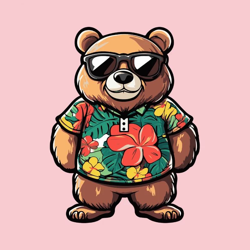 Vacances de Bear Comic
