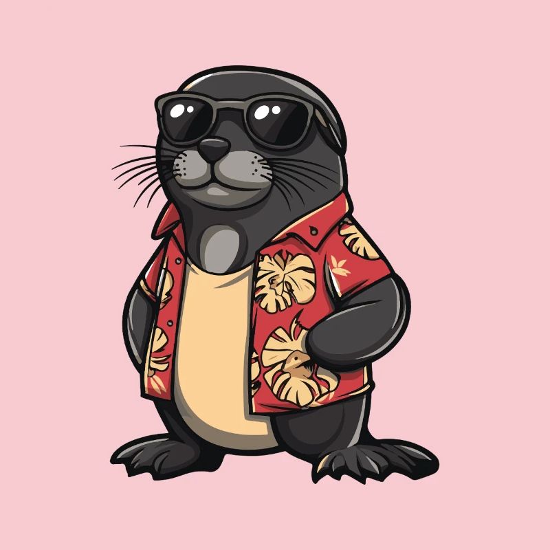 Seal Comic Vacation