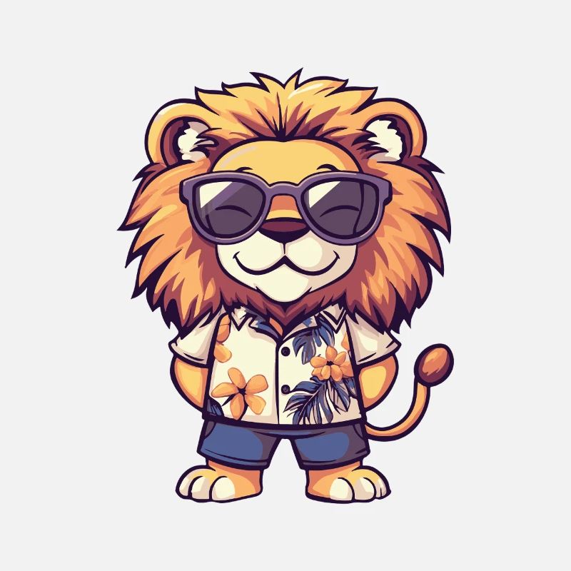 Vacances Lion Comic