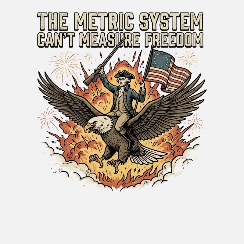 The metric system cannot measure freedom