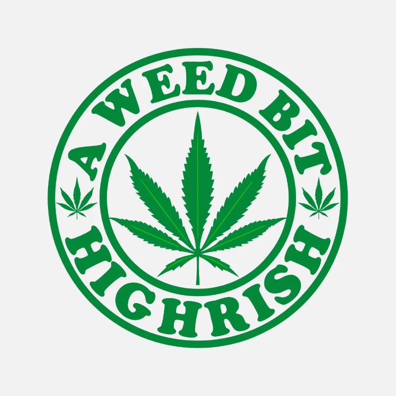 Weed Christmas Circle