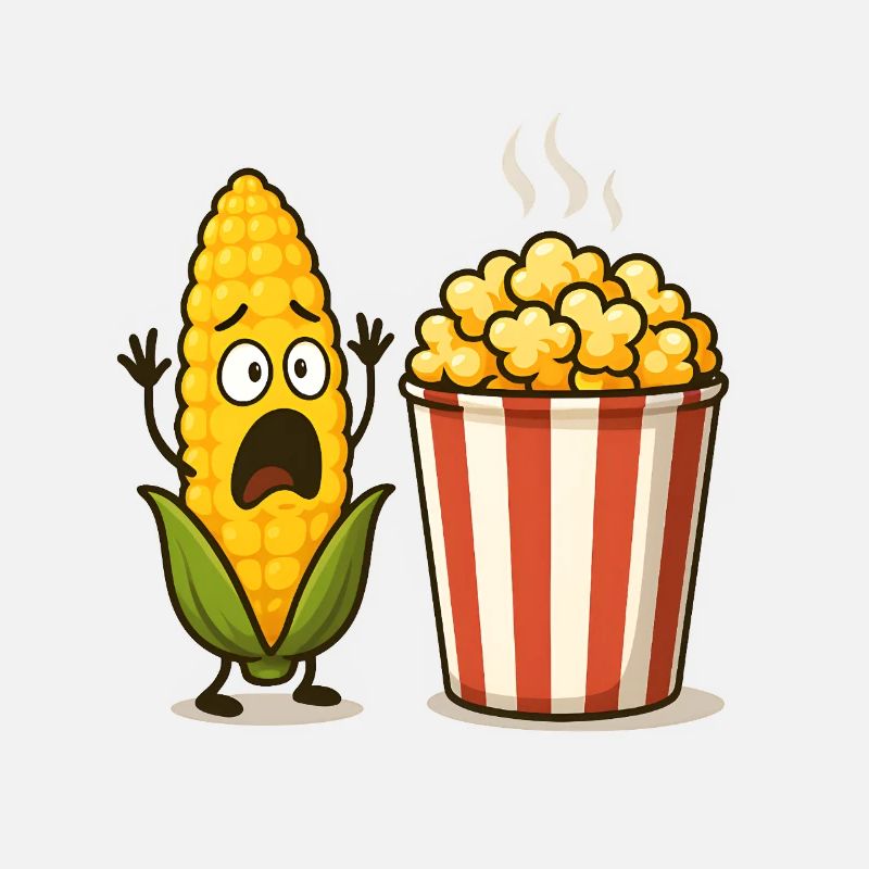 Shocked Corn Popcorn