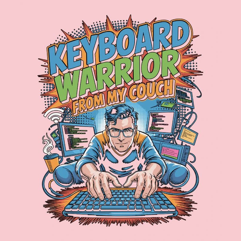 Remote Developer Keyboard Warrior Remote Coder