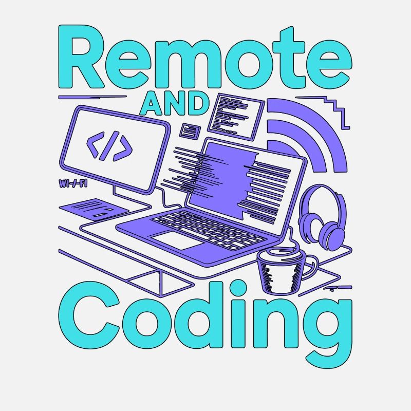 Remote Developer Remote And Coding Web Programmer