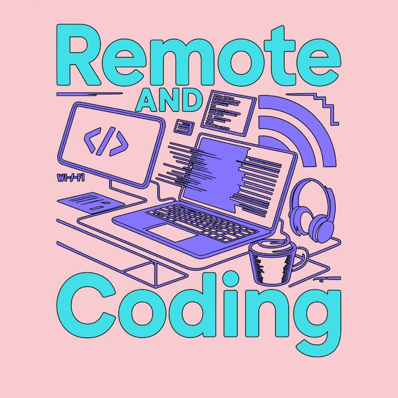 Remote Developer Remote And Coding Web Programmer
