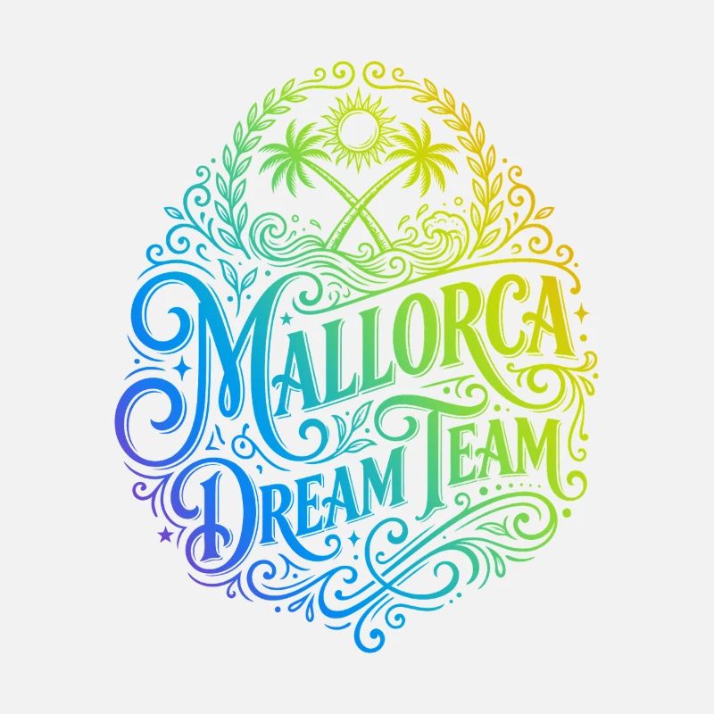 Mallorca Dream Team Colorée