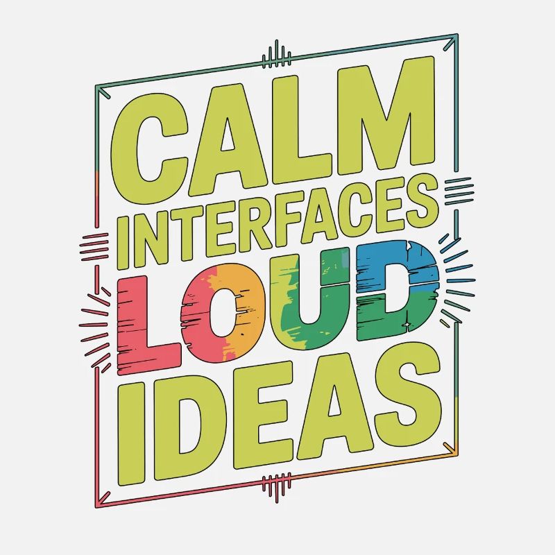 UX/UI Designer Calm Interfaces Loud Web Designer