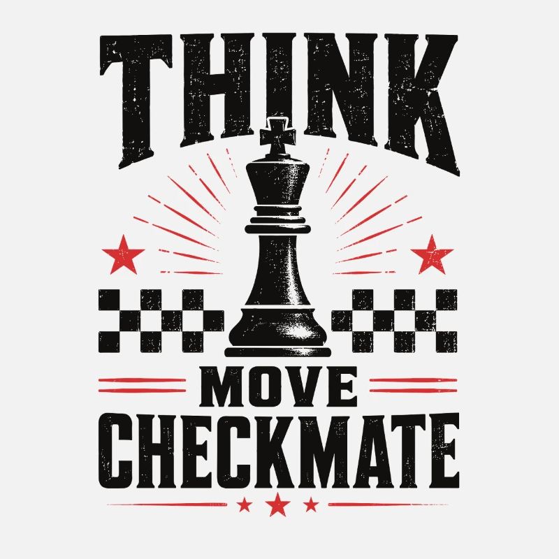 Chess Think Move Checkmate Shirt