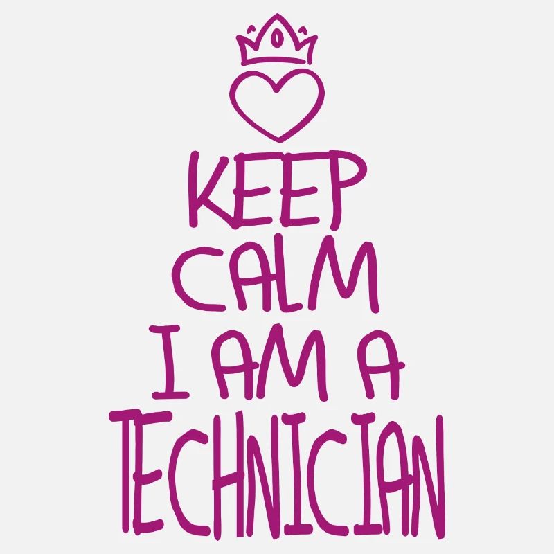 Keep Calm Technician Cool Technicien Cadeau