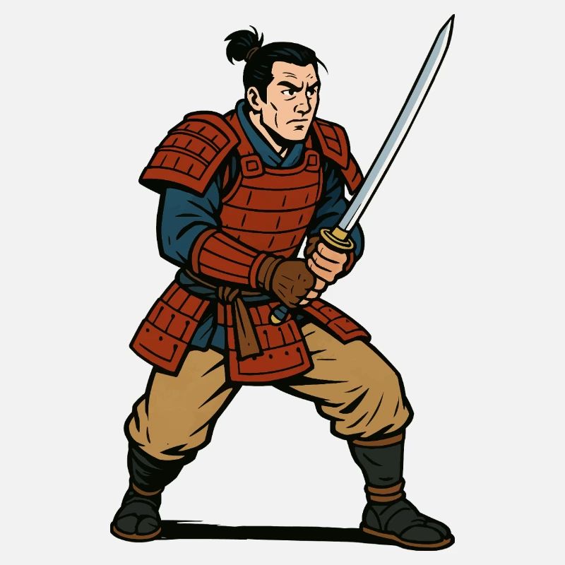 japan krieger samurai