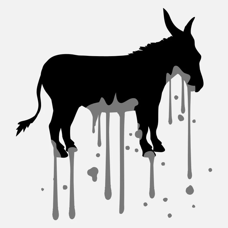 timbre goutte couleur blob graffiti spray donkey p