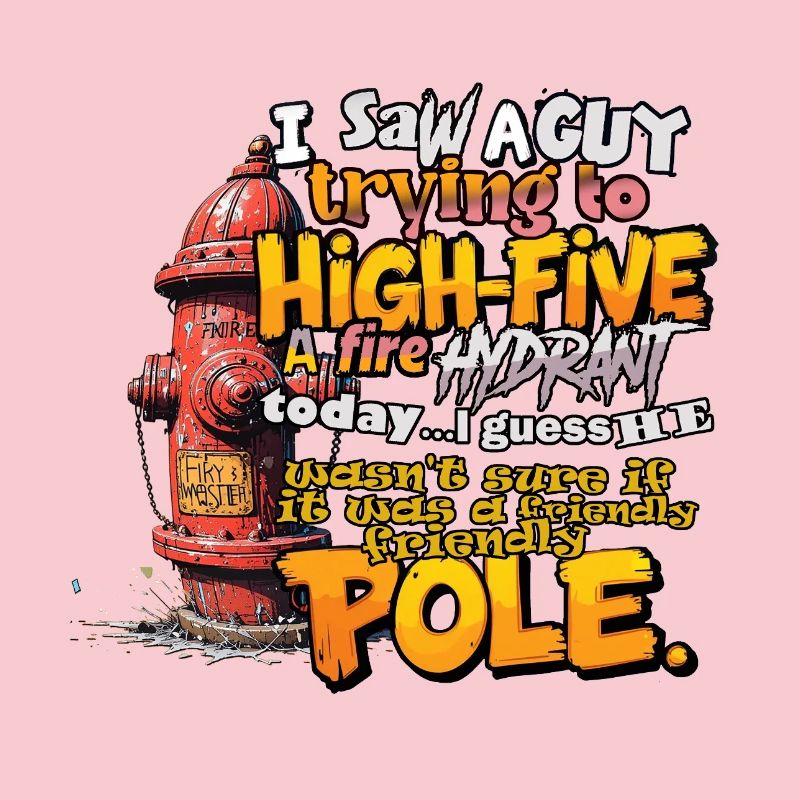 High Five an einem Hydranten