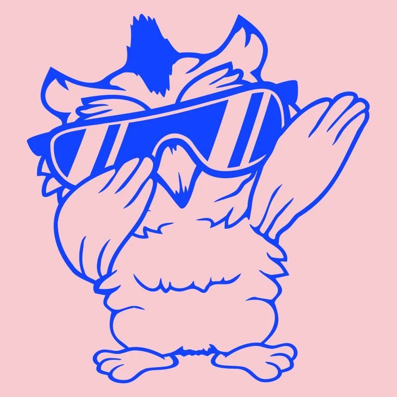 Eule Dabbing Dab Dance Pose Geste Sonnenbrille süß