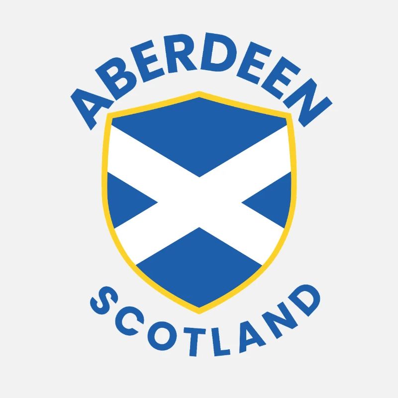 Aberdeen Scottish Shield Emblem