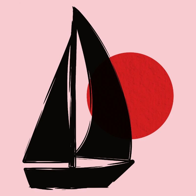 Boat before sunset
