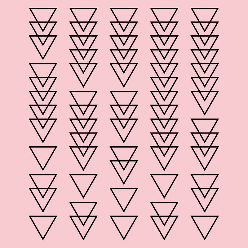 Conception du motif triangle