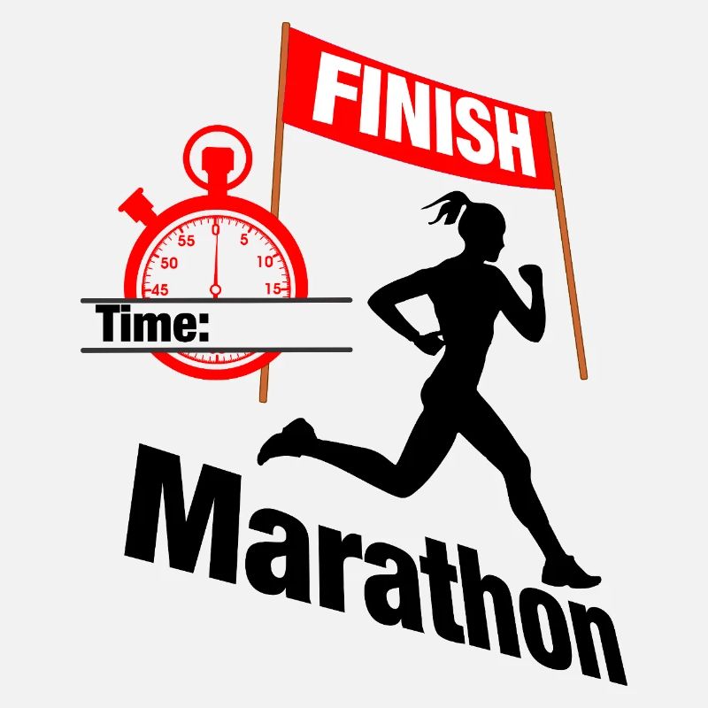 Coureuse marathonienne – Temps de course