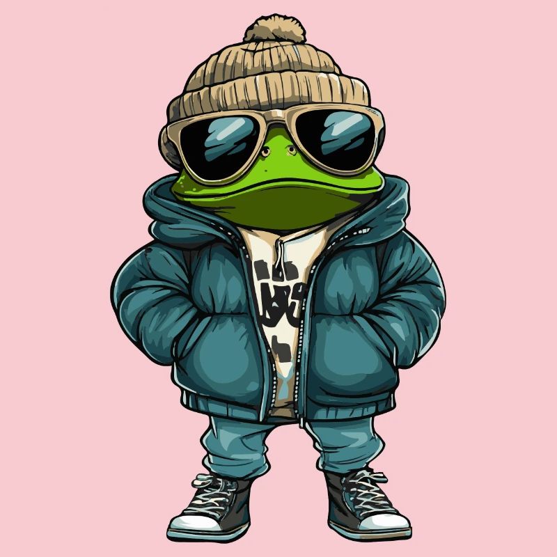 Frog Winter Comic