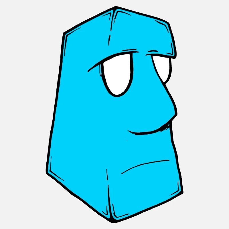 Moai Structure Blue