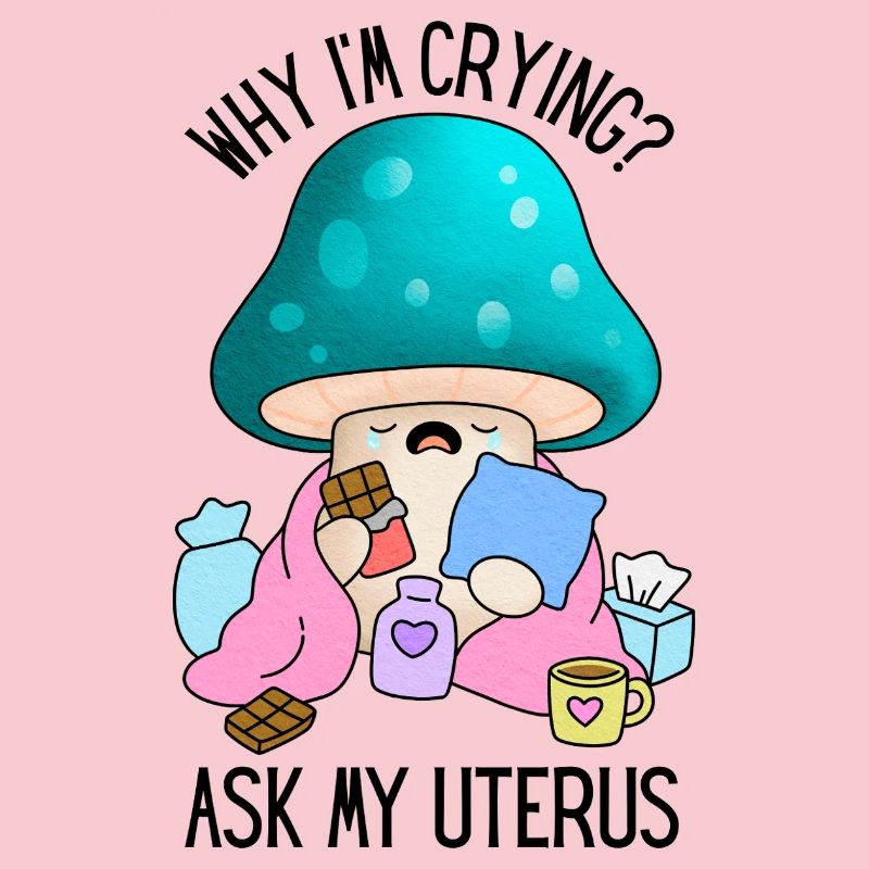 Lustiges Mädchen Problem Periode Kampf