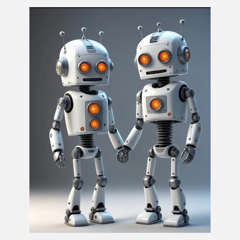 Roboter Pärchen
