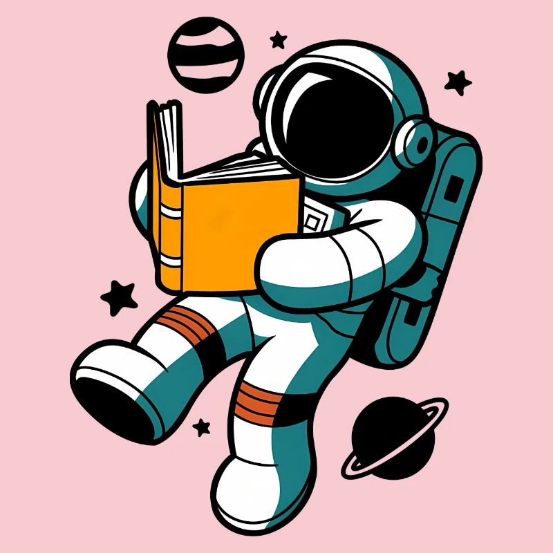 Reading astronaut: Learning in weightlessness