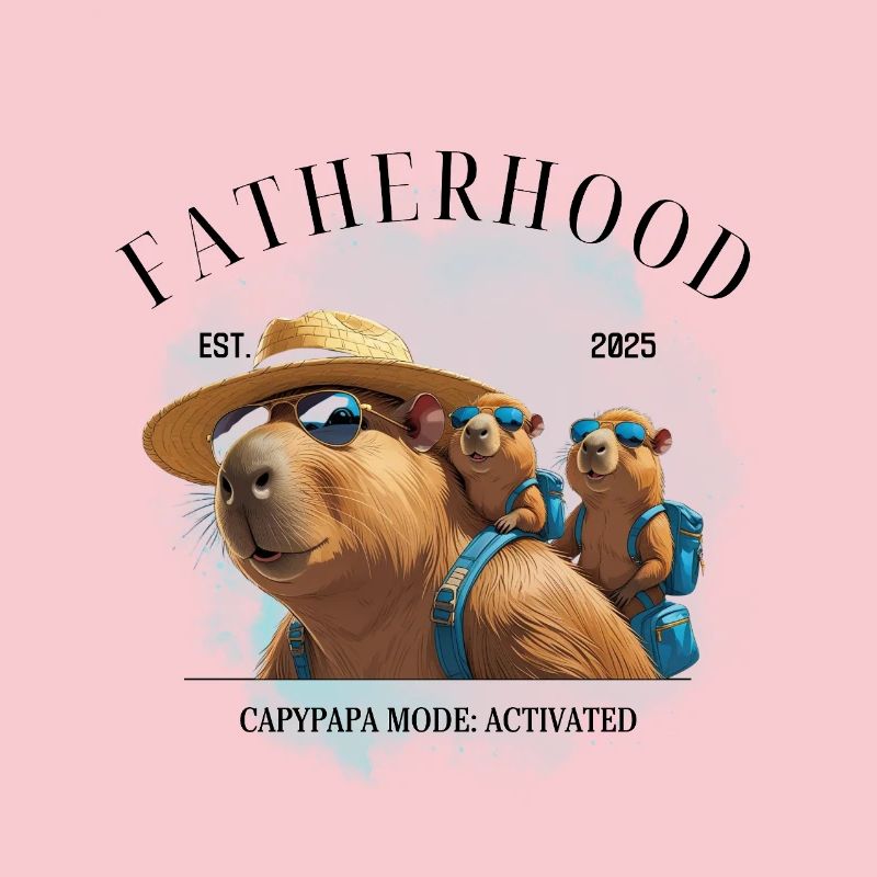 Paternité EST. 2025 – Mode Capypapa activé