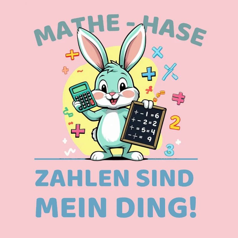 Math bunny with calculation task