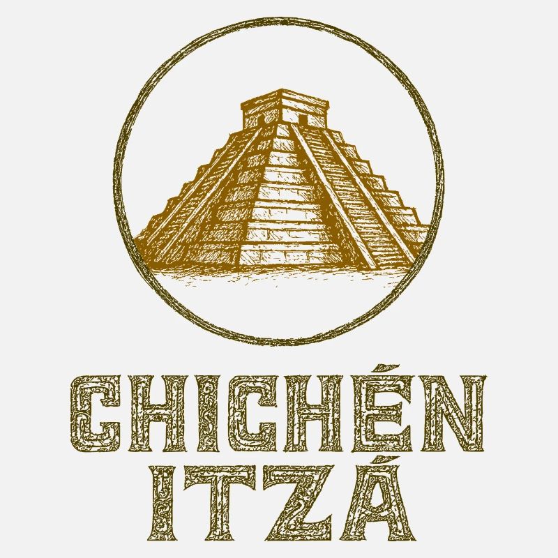 Chichén Itzá Tempel Vintage