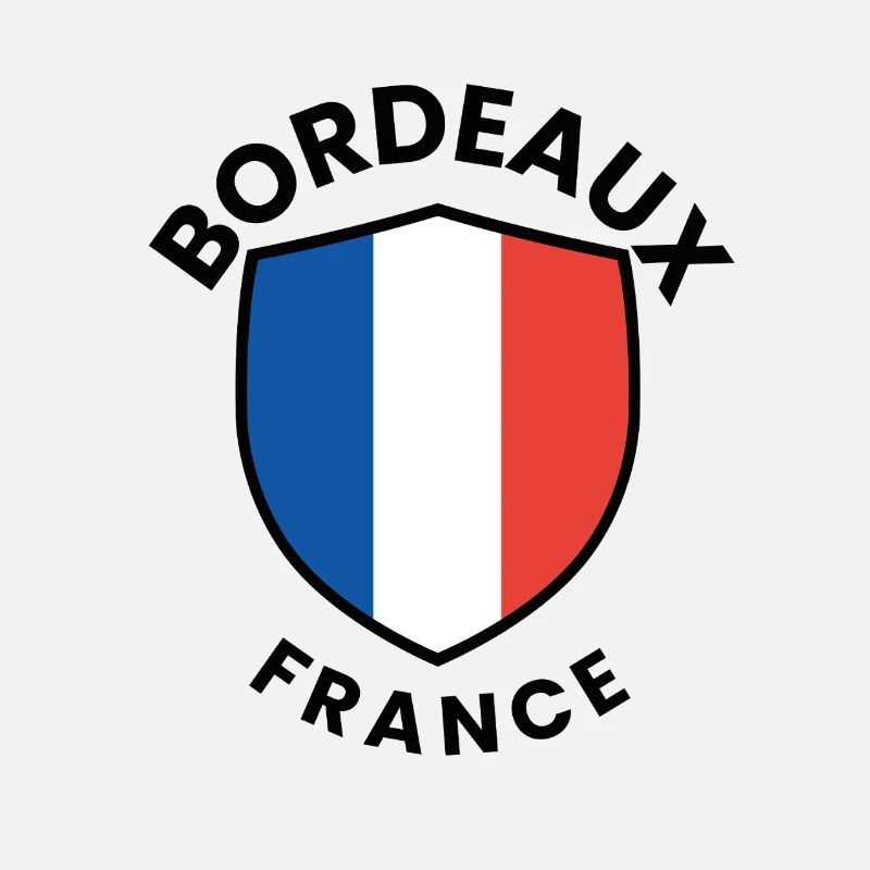 French Flag Shield Design