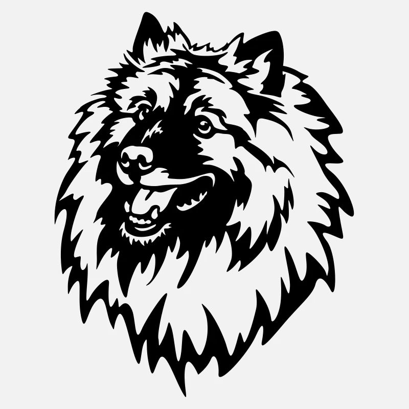 Tête de Wolfsspitz