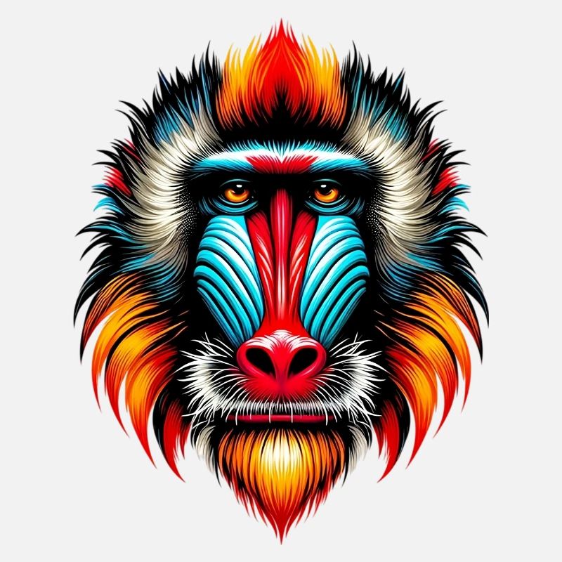 Singe mandrill