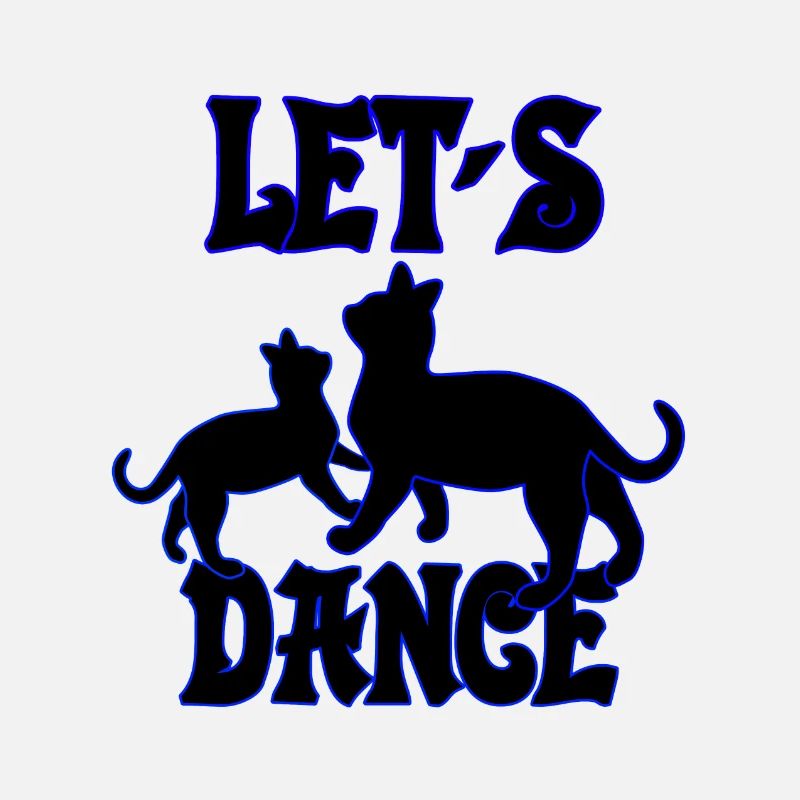 Les chats dansent ensemble