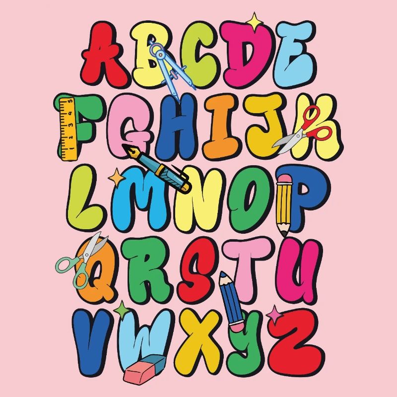 Creative ABC Design for School & Art