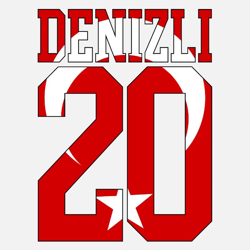 Denizli 20 Drapeau turc