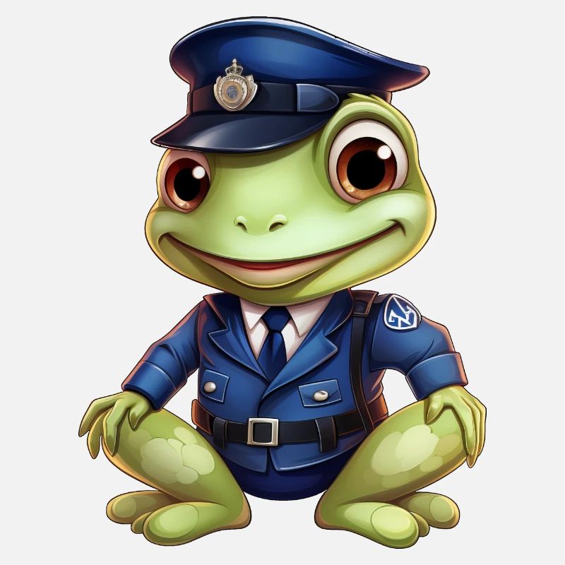 Frog Policeman