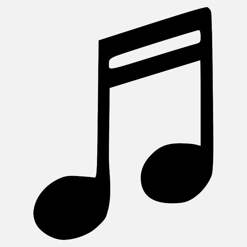 Music Note Music Note Black