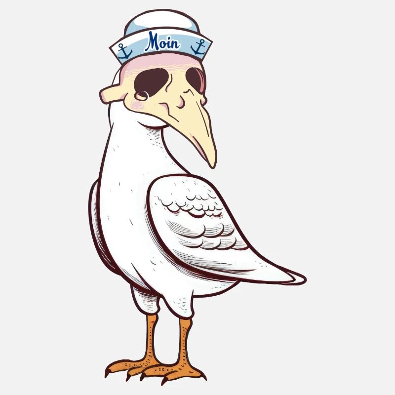 maritim Möwe Möwen Halloween Seefahrt