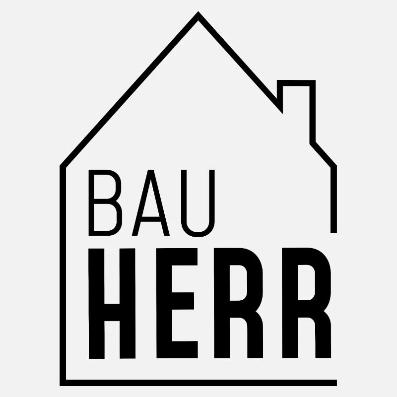 Bauherr mit Haus