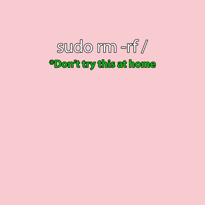 Sudo Command Joke Tee