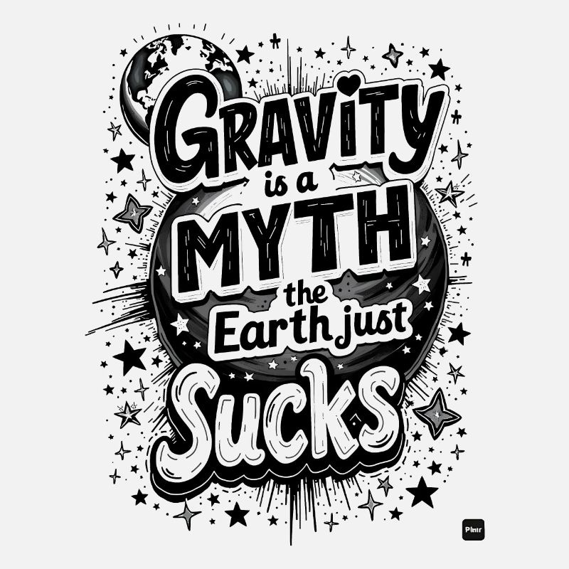 GRAVITY IS A MYTH—THE EARTH JUST SUCKS, PHYSICS