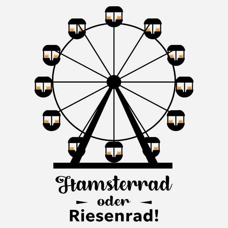 Roue de hamster ou grande roue