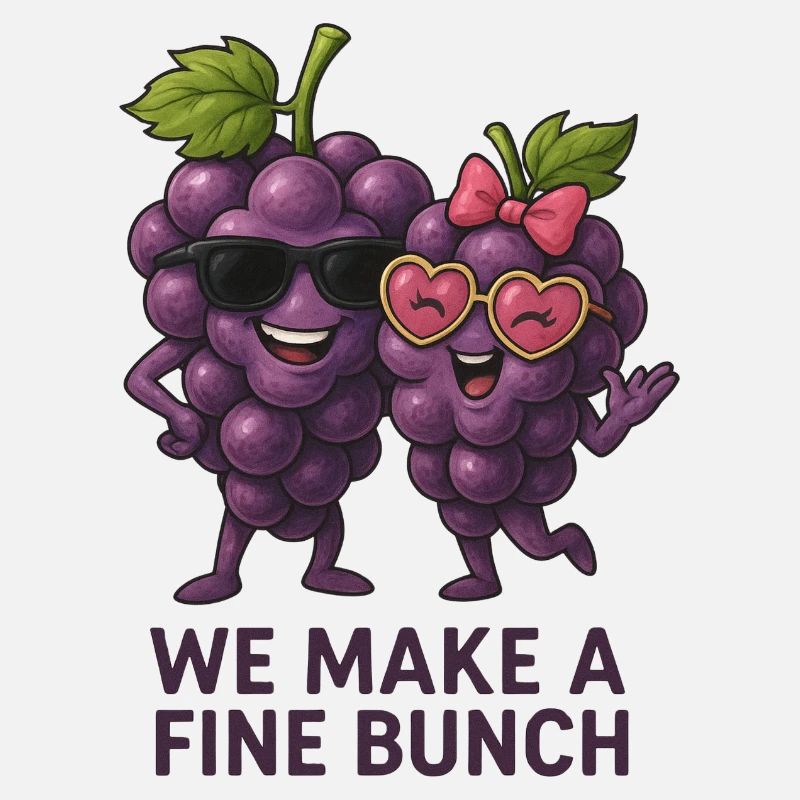 Une grappe fine de raisins avec style