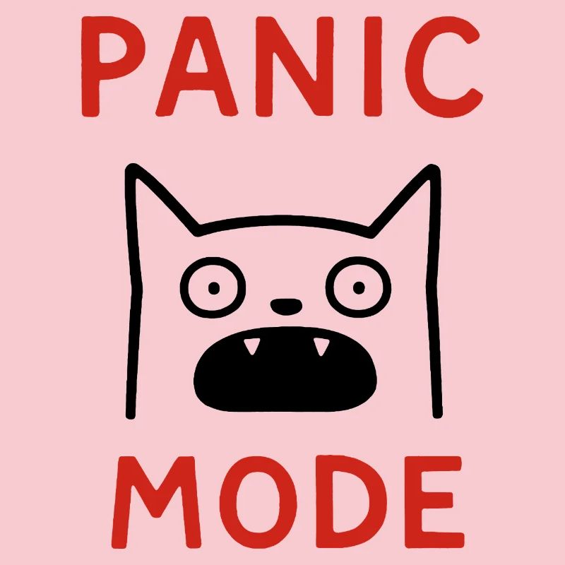 Cat panic mode