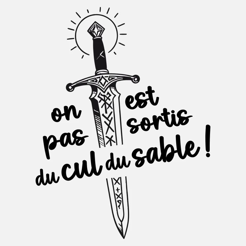On est pas sortis du cul du sable !